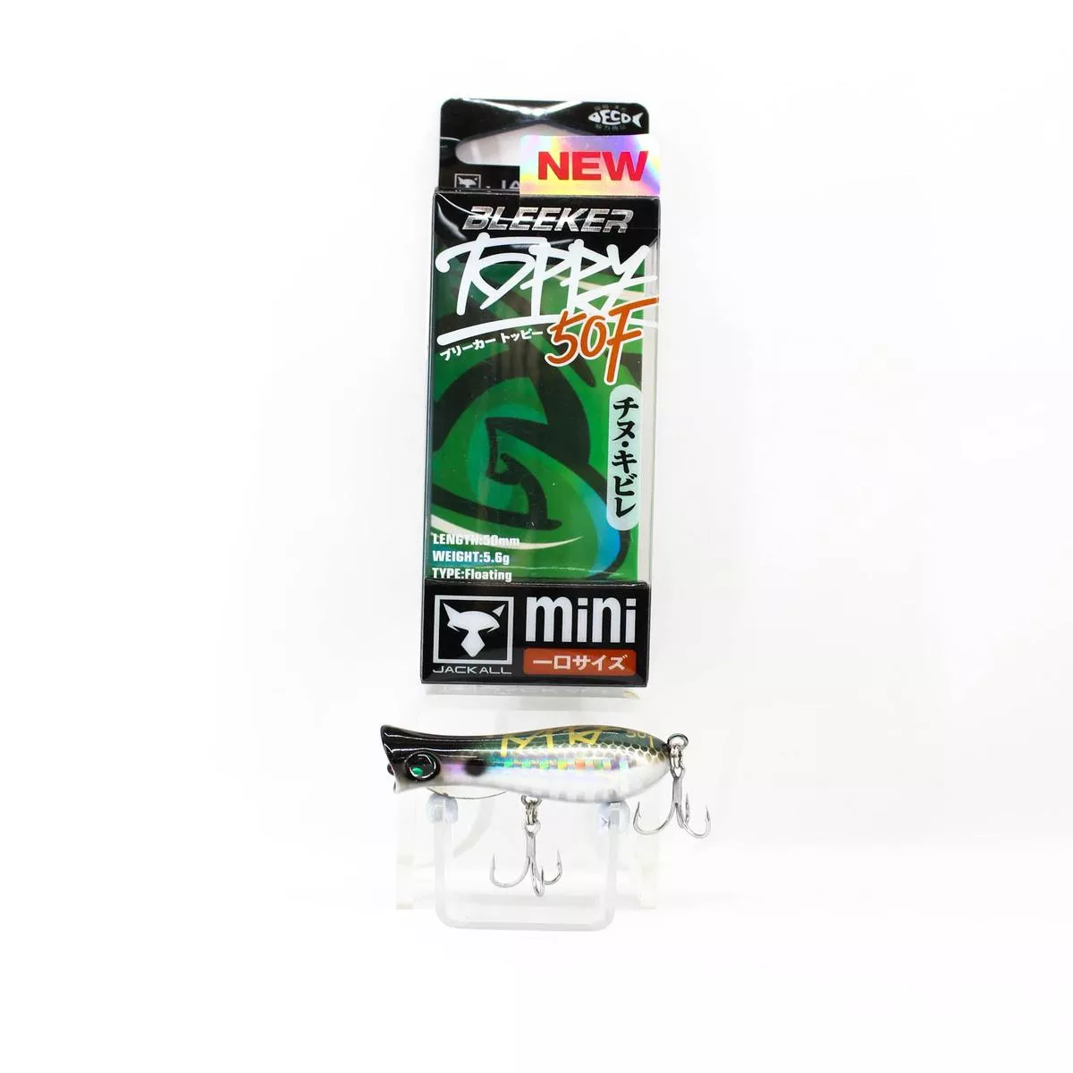 Jackall Bleeker Toppy 50F Floating Lure Inakko (0641)
