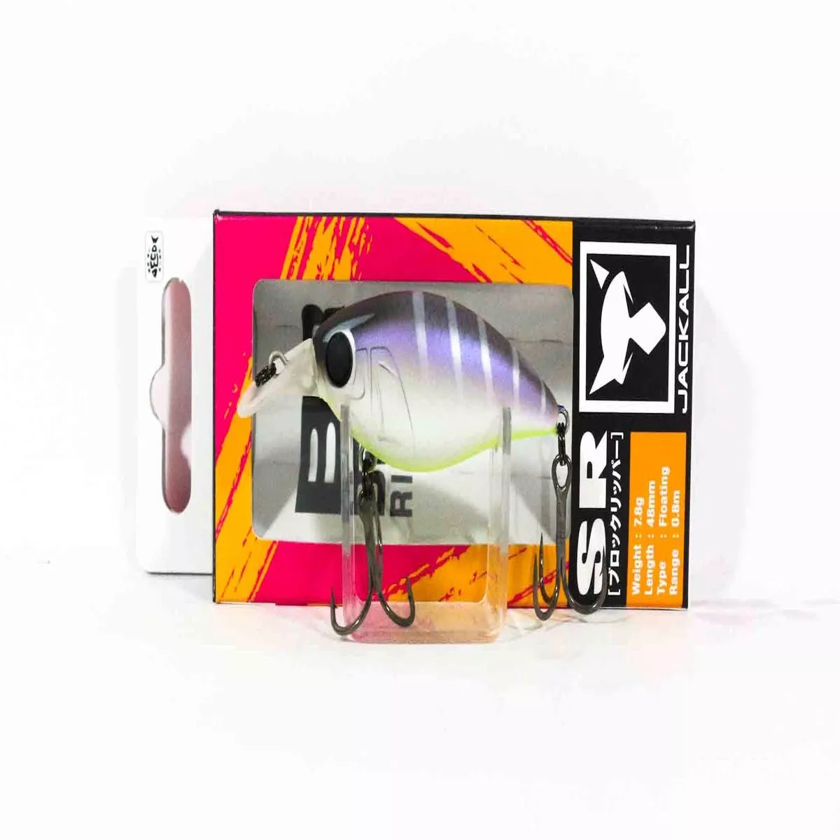 Jackall Block Ripper 48 SR Floating Lure Babataku White Craw (0256)