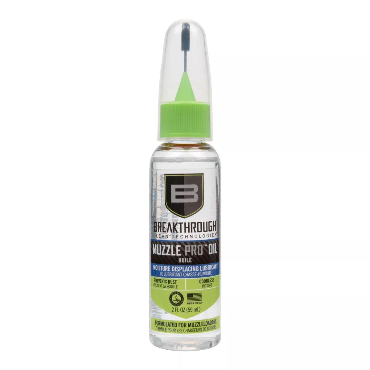 Muzzle Pro™ Oil, 2oz Bottle with Needle Tip Applicator